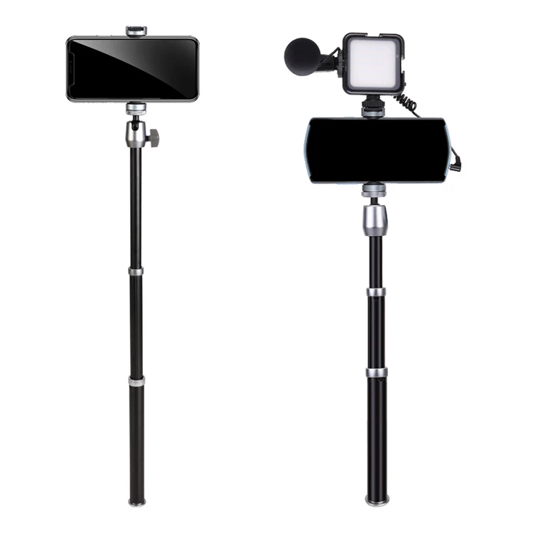 Coman Foldable Camera Tripod Aluminum alloy professional mobile phone holder