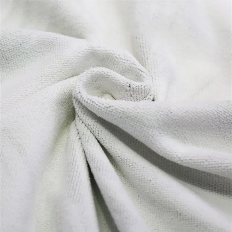 Custom superfine fiber solid color name print beach towel