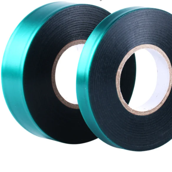 soft and durable Green color PVC Plastic Tape for gardening and agriculture use