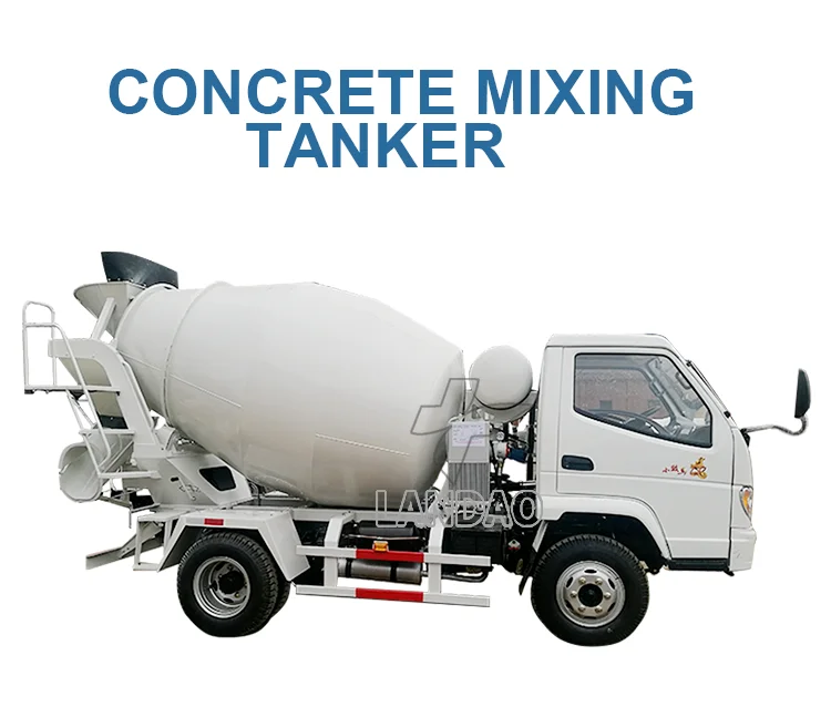 Hot Sale Mobile Tricycle Transit Beton Mini Truck Concrete Mixer