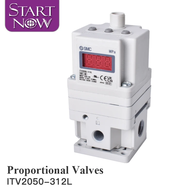 Startnow SMC type Regulator Proportional Valve ITV2050/1050 ITVX2030-313L Proportional Solenoid Valve for Laser Cutting Machine