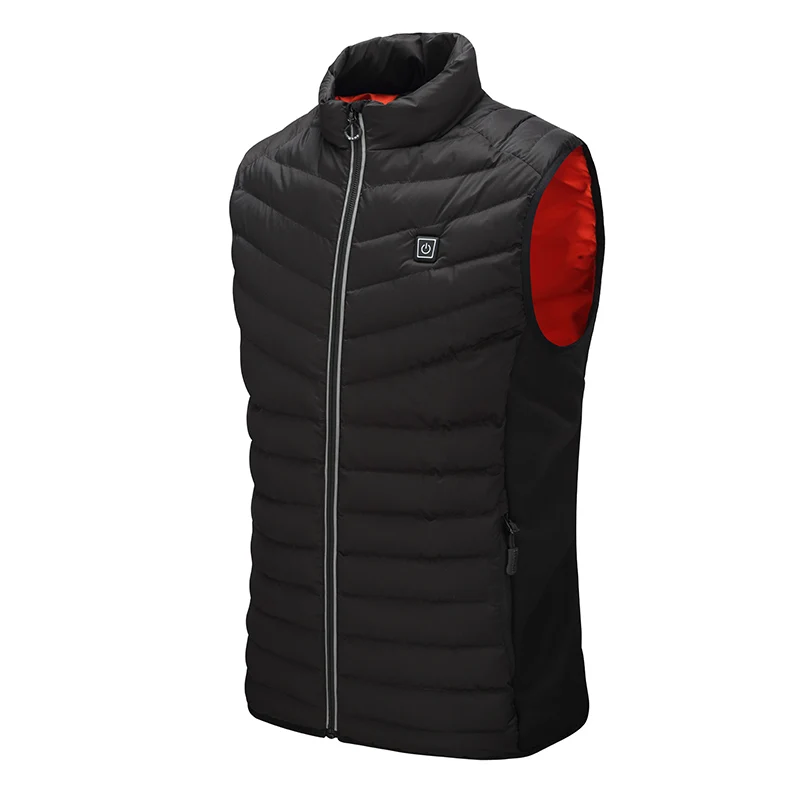 Wholesale 100% Polyester Rechargeable Battery Heated Vest for Mens and Womens Outdoor Activity