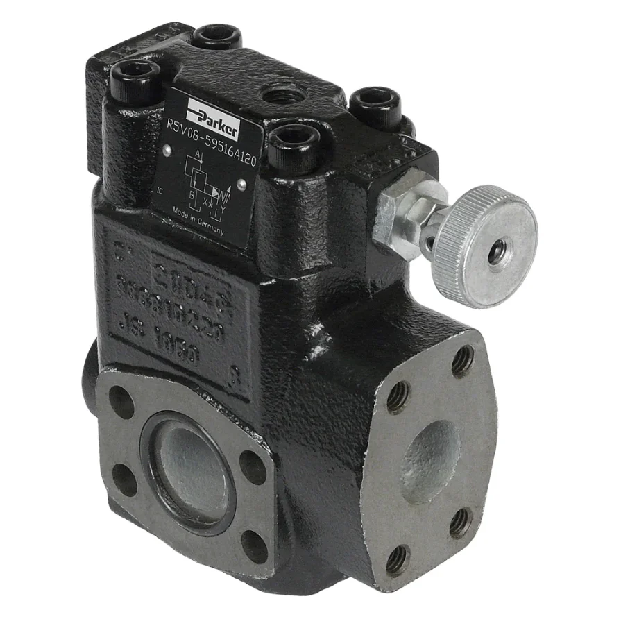 PARKER  R5V Series Pilot Operated Pressure Relief Valve R5V06 R5V08 R5V10 R5V12