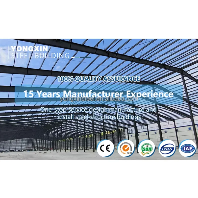 Farm Machinery Storage Building Material Prefabricated Steel Structure Agriculture Pole Barn Prefab Steel Structure Warehouse