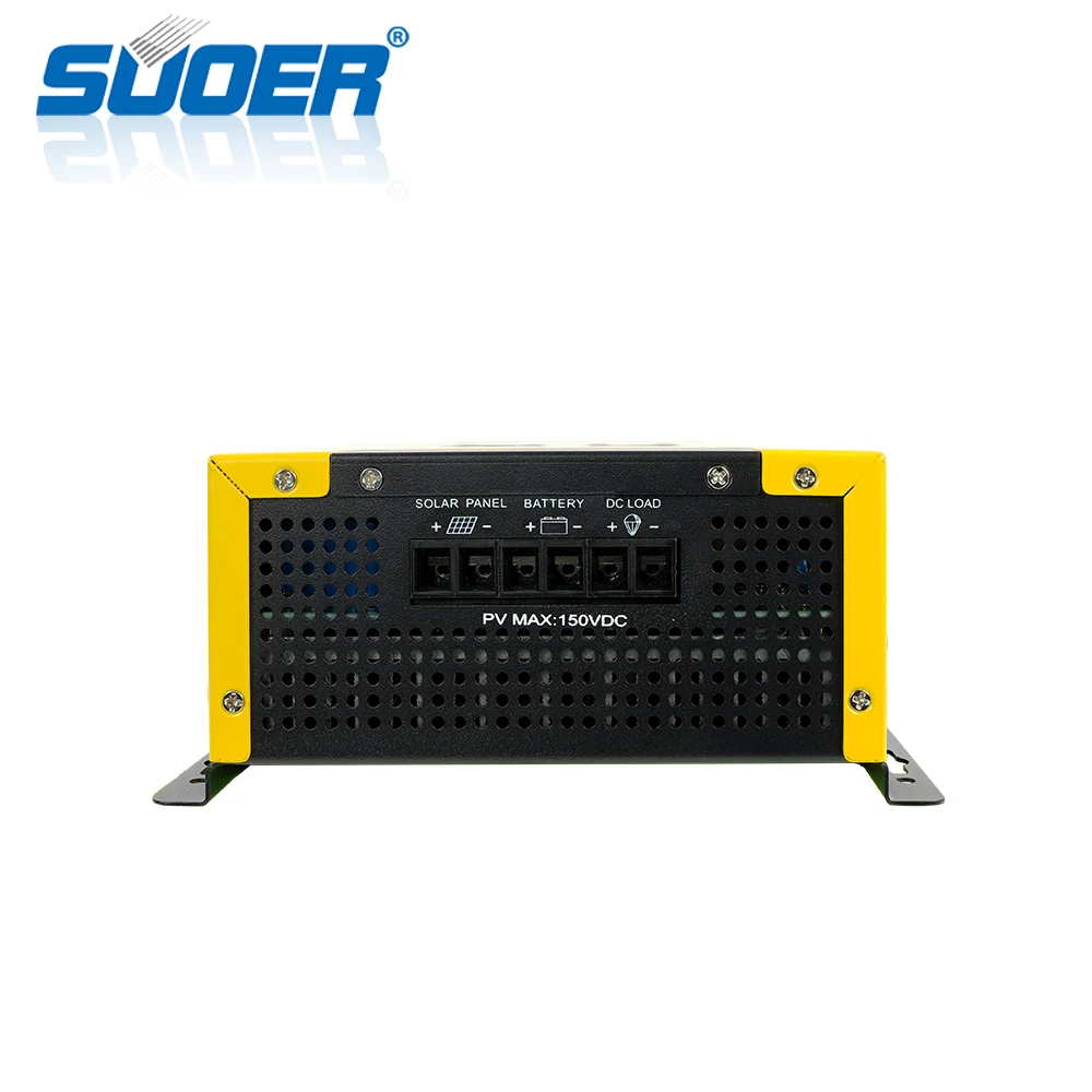Suoer MPPT Solar Charge Controller 12V 24V 30A 40A 60A 80A 100A 30 Amp Solar Regulator photovoltai charge controller
