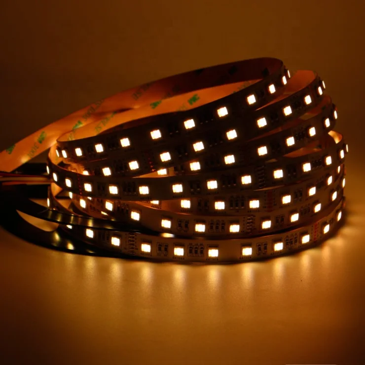 rgbcct led strip 24v smd 5050 5 in 1 12mm 5 colors in 1 60leds/m rgbcw rgbww rgb cct led strip