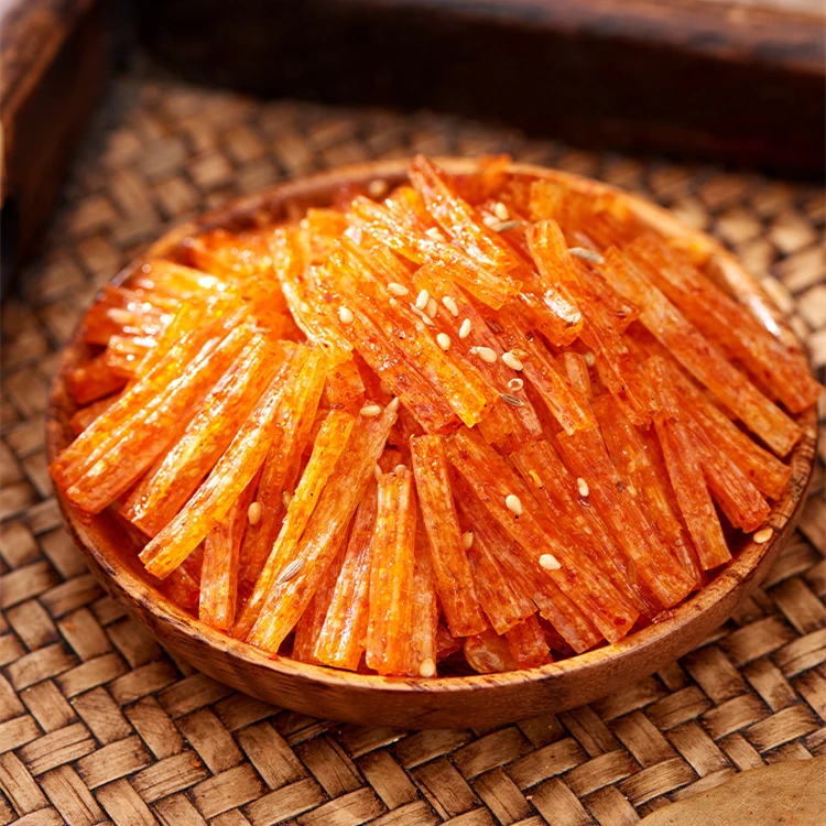 Crispy Spicy Stick Snack Instant Hot Spicy Strips Gluten Spicy Chinese Latiao Snack