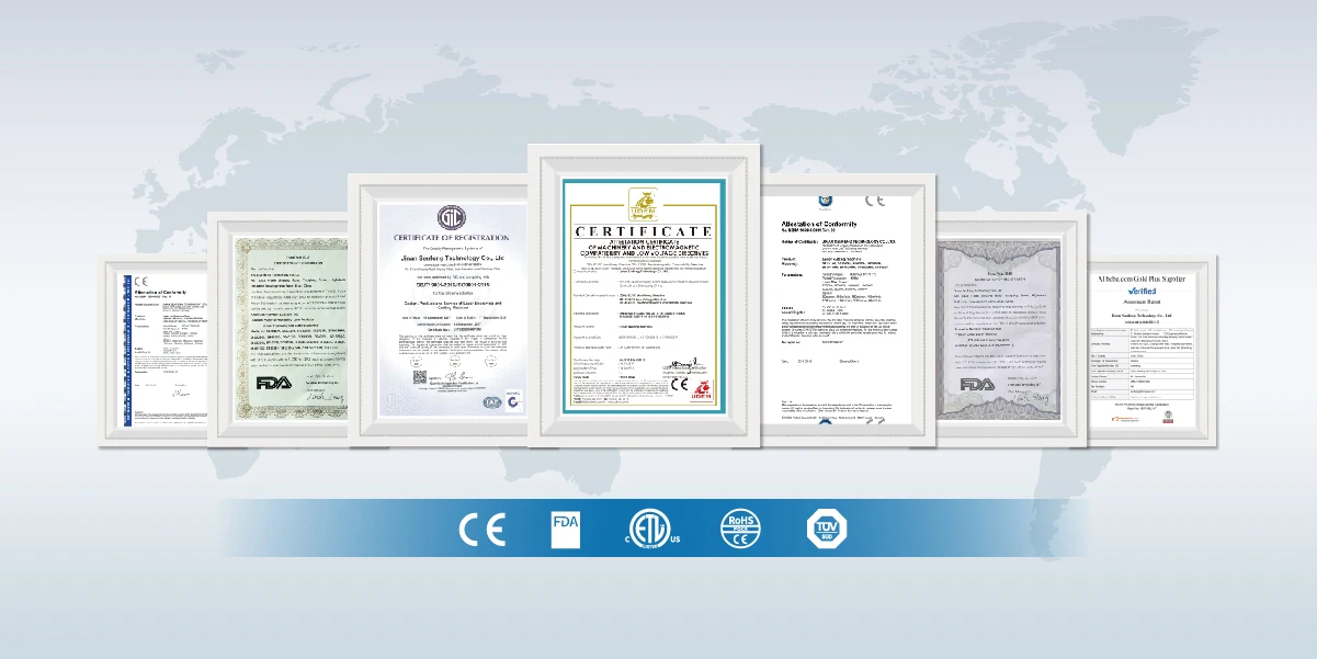 SENFENG S Ce Certification Handheld Laser Welders 1500W Portable Laser Welding Machine Small For Nickel