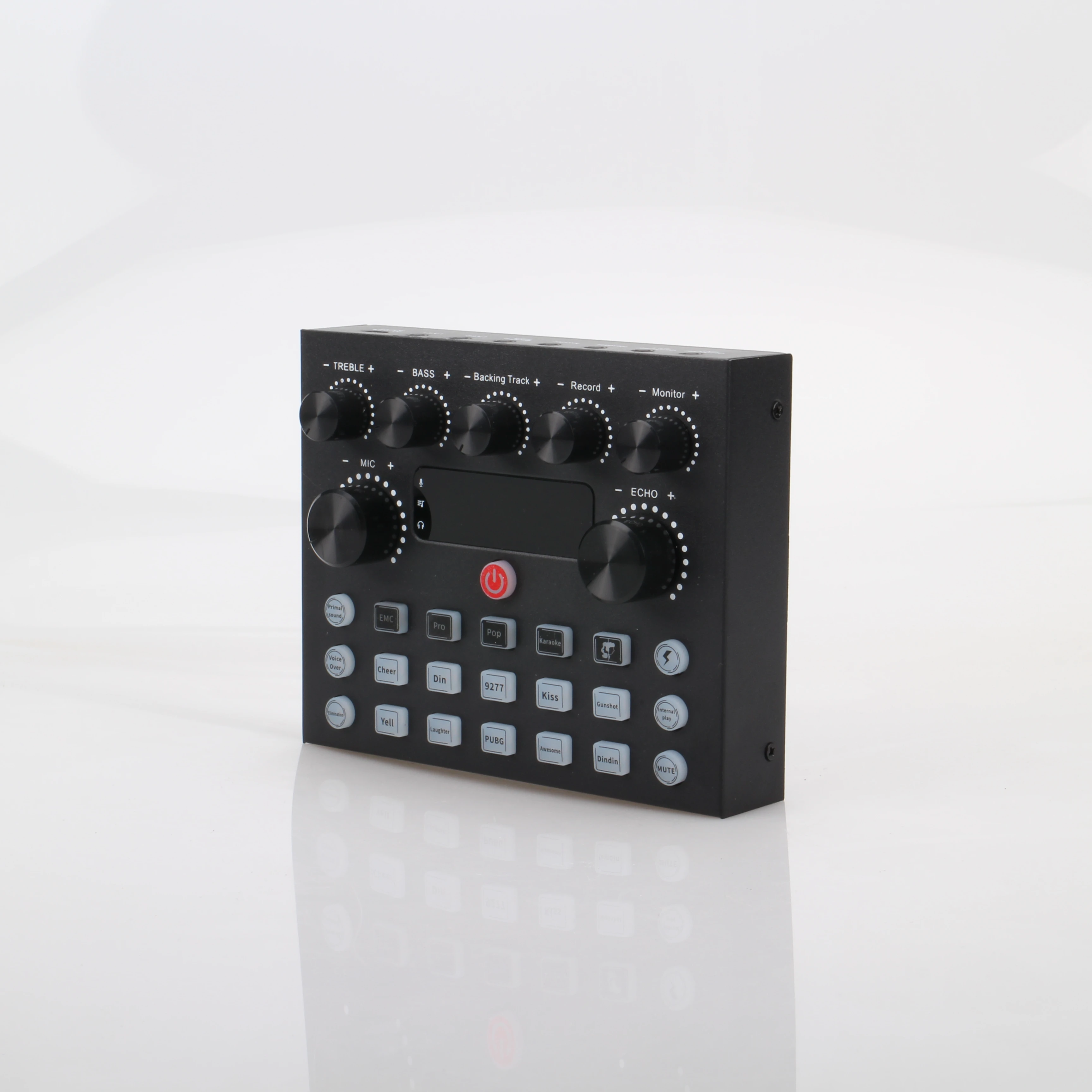 2022 V8S Audio Interface Music External Condenser Recording Sound Card For Pc Recorder Computer Studio Live