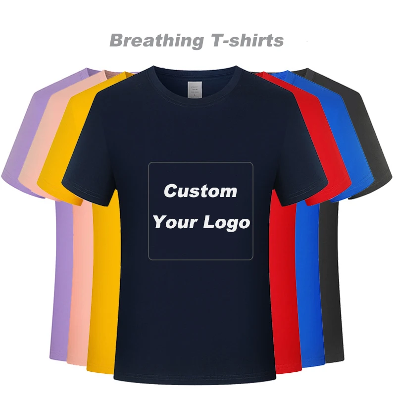 Tshirts Wholesale 220gsm Soft Ring Spun Cotton Custom Printing Unisex T Shirts