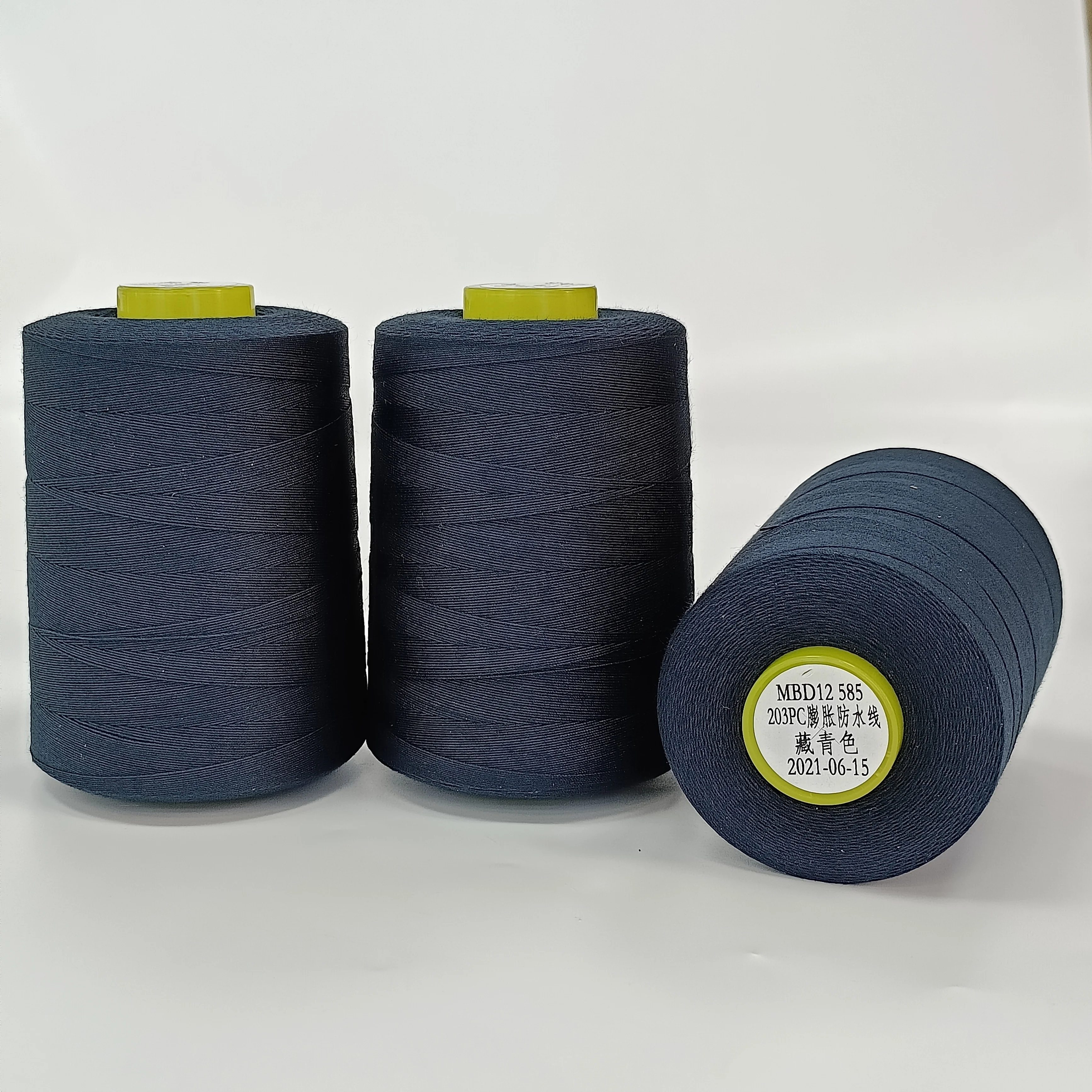 Hot-selling waterproof thread blocking the needle hole Hydroexpansivity waterproof sewing thread for tents rain gear