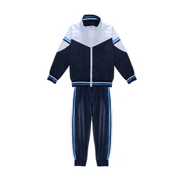 Customized High School Sportswear Kids Design Jackets Pants Tracksuits Hip Hop Jogging Suits Youth School Uniform Sets