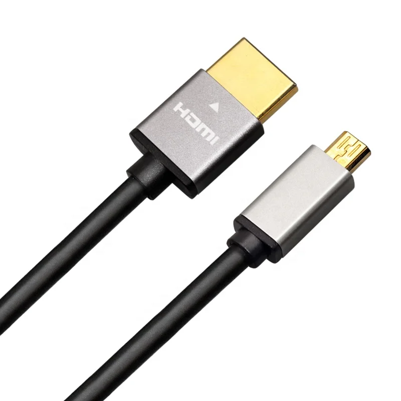 
High speed gold plug support 4K 3D micro Type D HDMI cable High speed gold plug support 4K 3D micro Type D hdmi cable