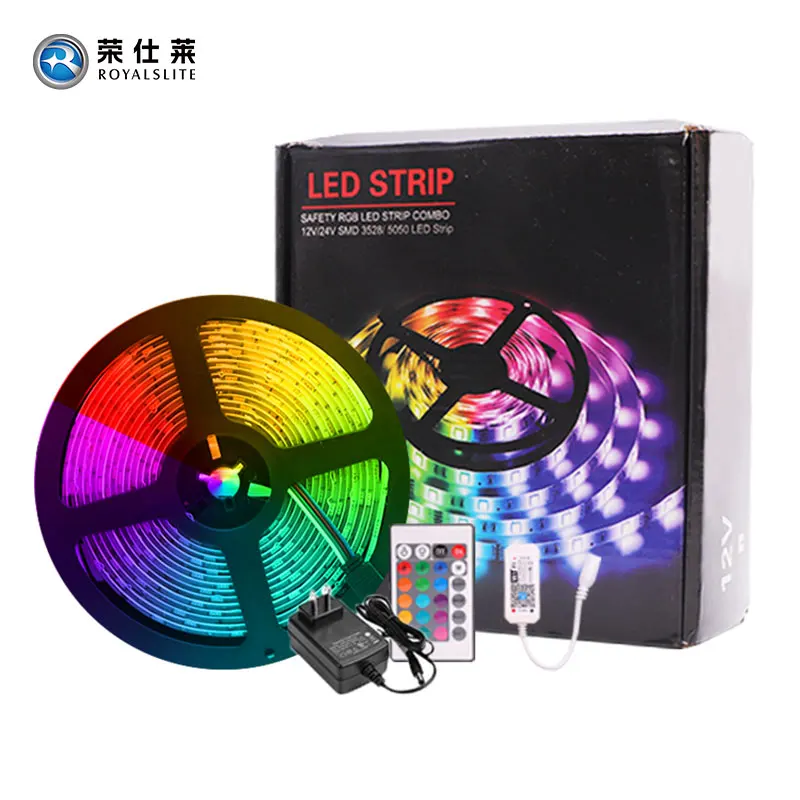 Лидер продаж 2023 новый современный умный 12 В 50 футов 15 м 5050rgb музыкальная синхронизация меняющая цвет пульт дистанционного управления гибкая умная Светодиодная панель