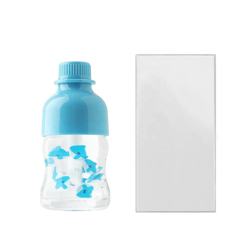 Makeup Supplier Custom Coke Bottle Cute Critter Filled Lip Oil Glossy Texture Transparent Lip Gloss No Logo