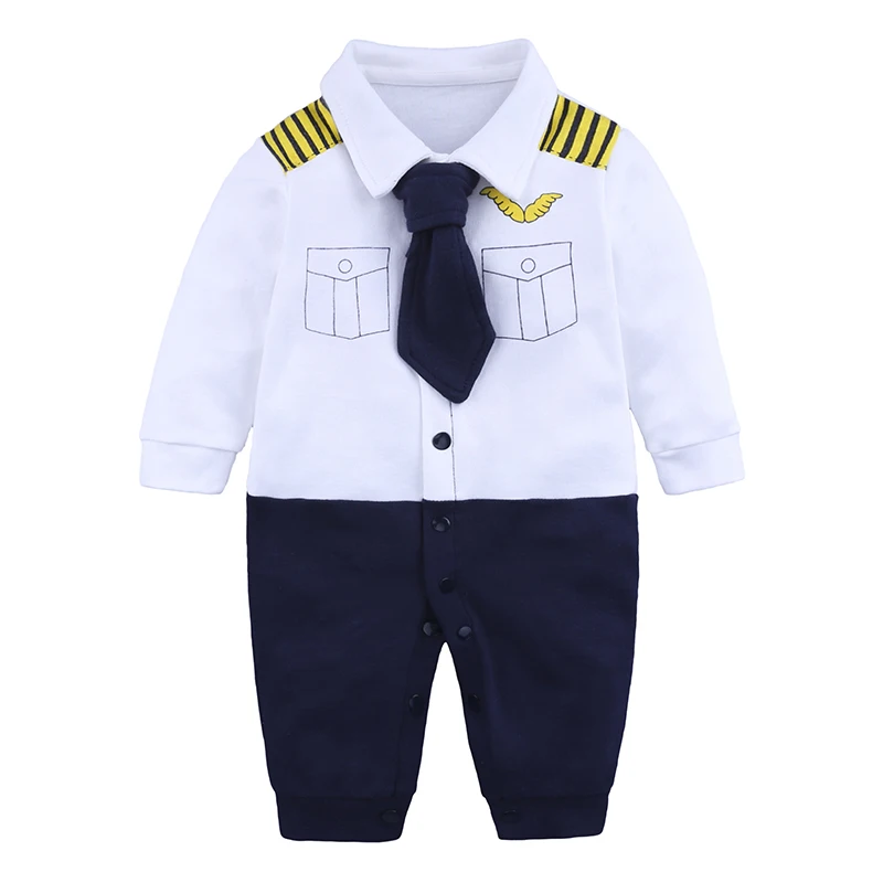 
Gentleman rompers for baby garments new born romper baby clothes manufacturers 