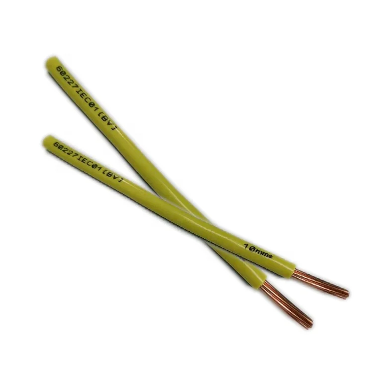 Зеленый желтый заземляющий Кабель 35 мм2 медный проводник ПВХ/XLPE изолированный Электрический кабель FR/XLPE