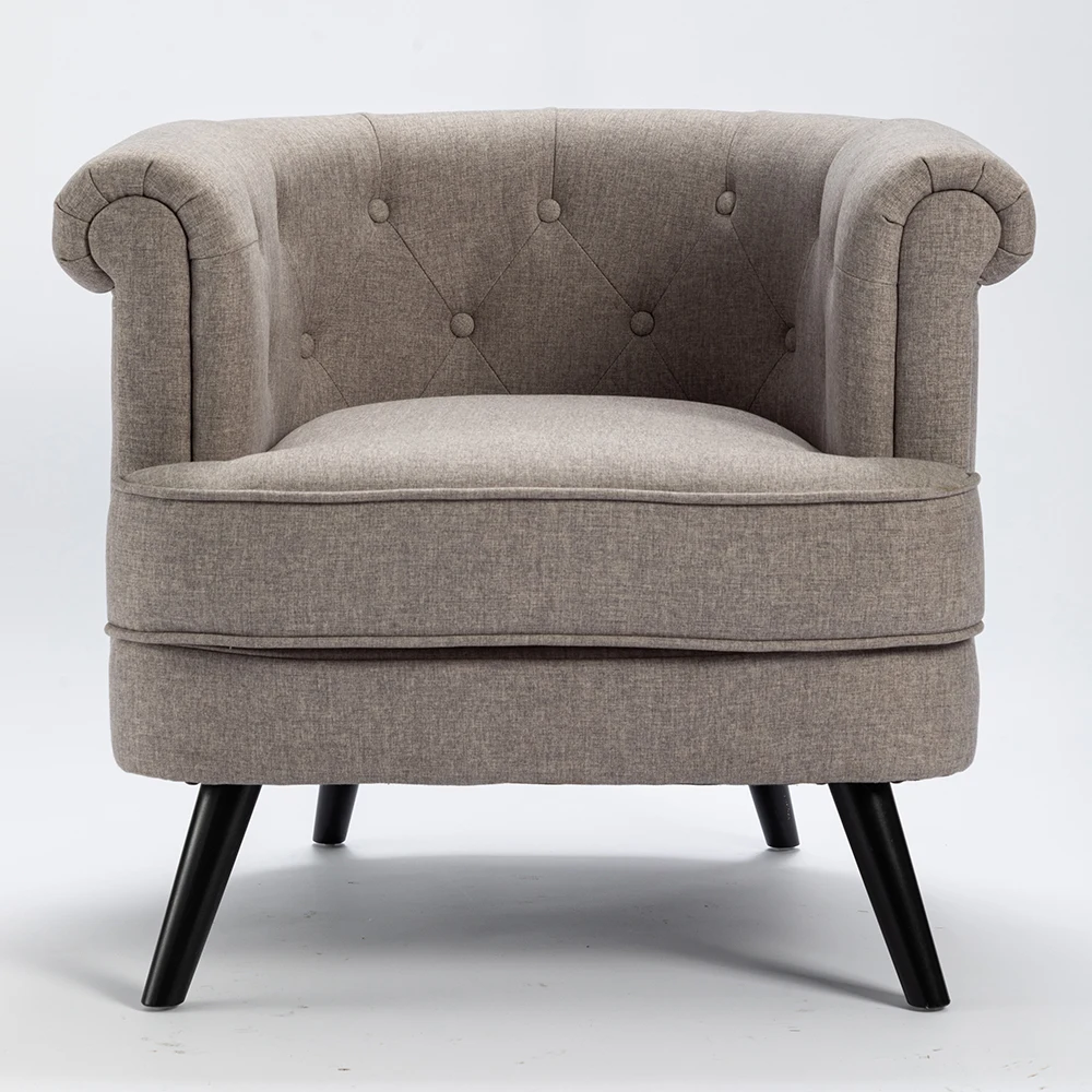 Индивидуальный логотип винтажный роскошный французский ворсистый стул для лобби современные кресла для отдыха