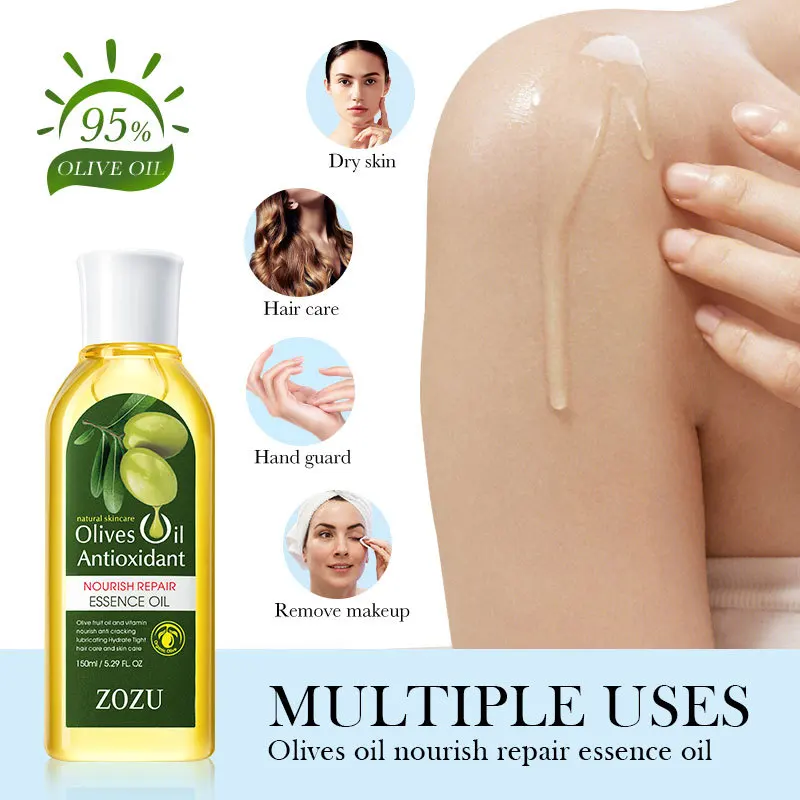 Multi-used Skin Care Natural Moisturizing Olive Body Oil Massage Essential Oil
