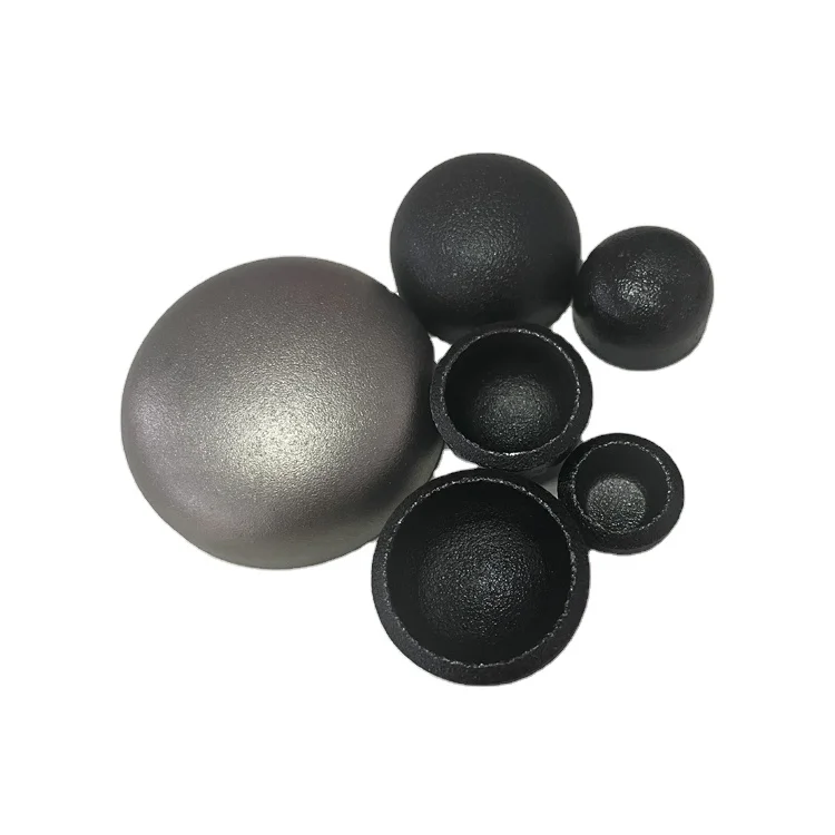 carbon steel sch80  end 12 inch sch40 pipe cap butt weld