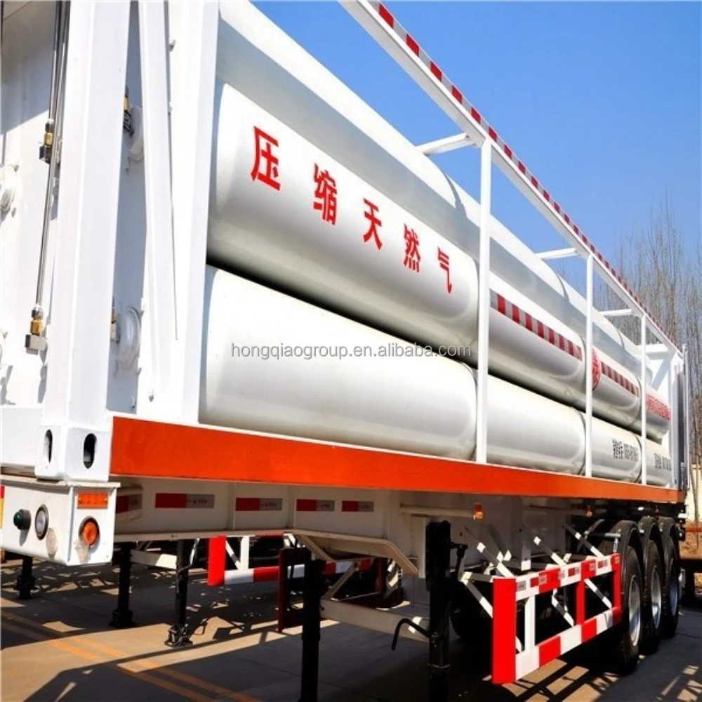 40 FT  CNG long tube skid container