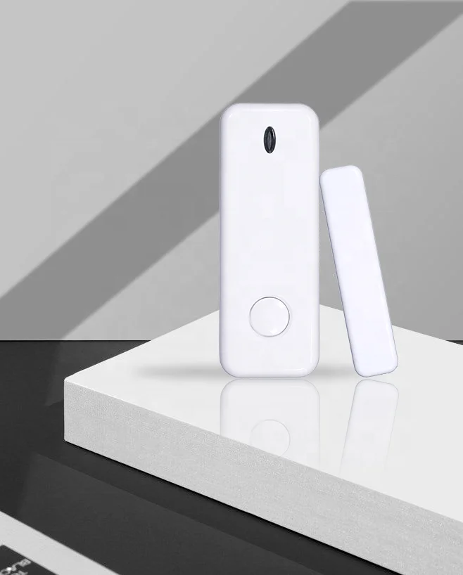 Factory Wholesale Tuya Smart Security Door Sensor Detector for Home Alarm System with SOS Button Function