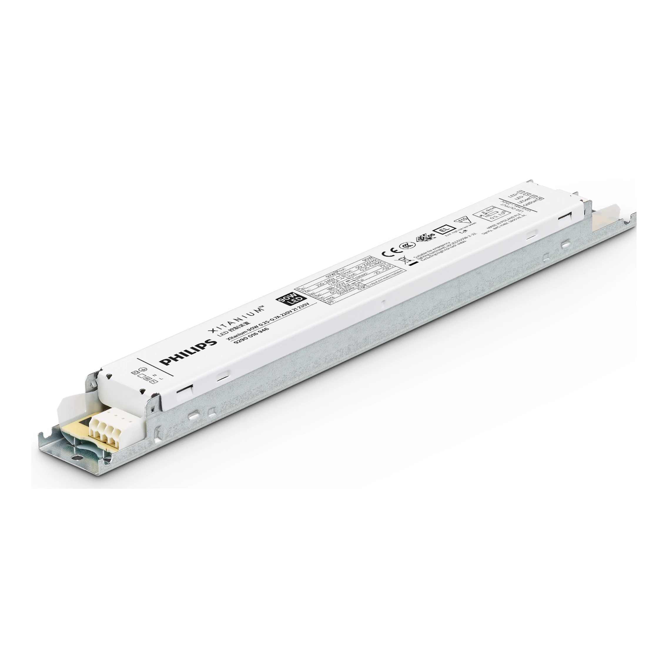 Xitanium isolated DALI dimmable & programmable (SimpleSet) Xitanium 18W 0.1-0.5A 54V TD 230V  929001682106