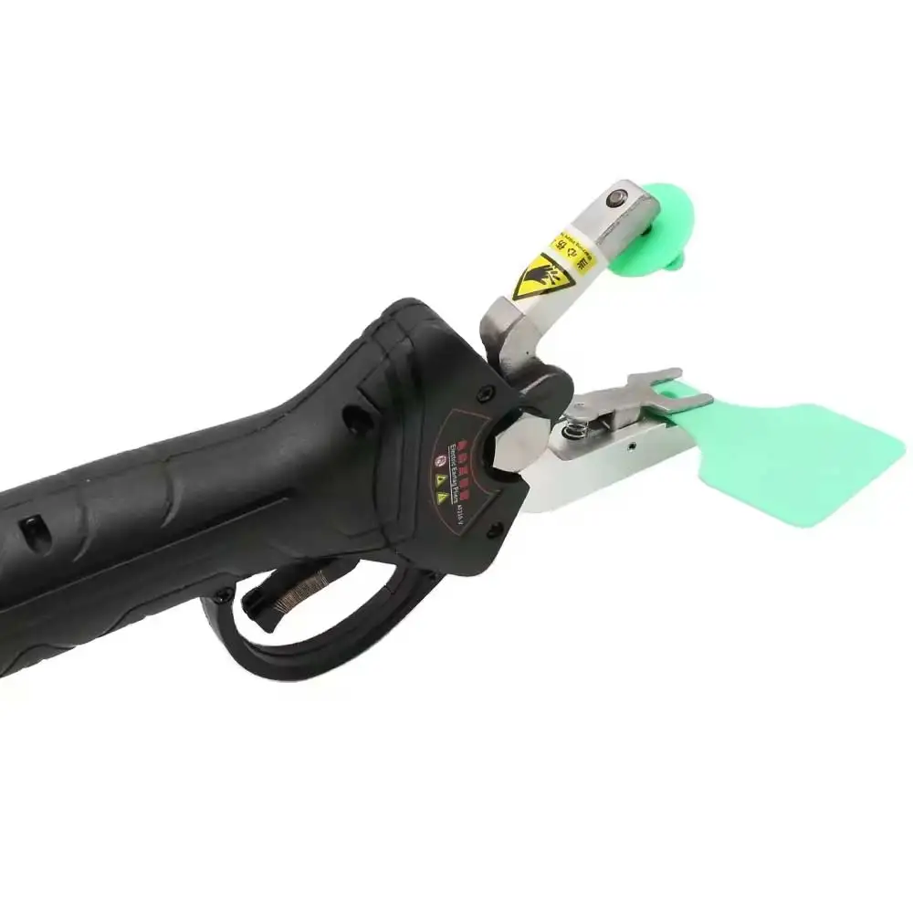 Automatic Sheep Goat Livestock Ear Tag Clamp Cow Pig Ears Tool Clip Electric Animal Ear Tag Applicator
