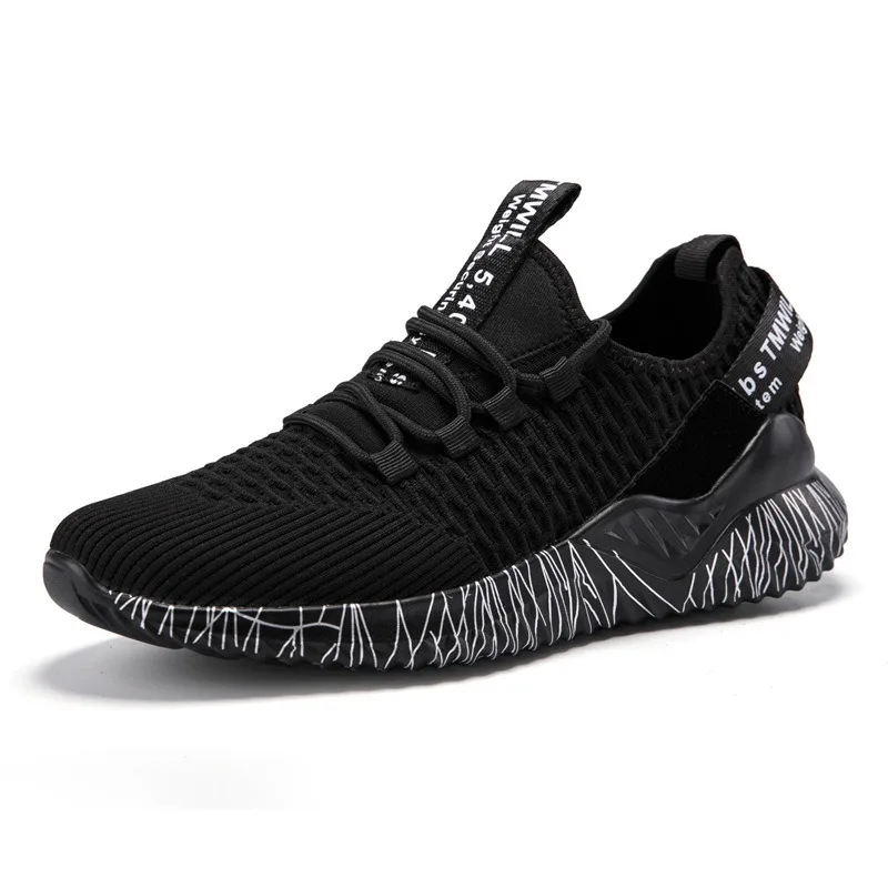  Sepatu Olahraga Wanita korean Fashion High Quality Women Breathable Knit Upper Pink Unisex Sneakers Casual Sport Shoes