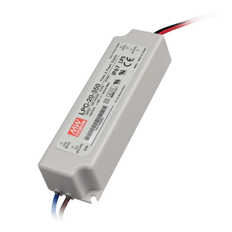 Meanwell LPC-20 Series 20W 700mA LPC-20-700  Single Output Switching Power Supply  LED driver