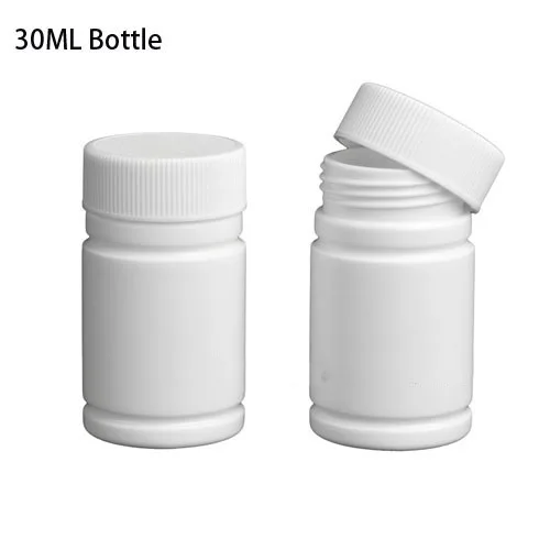 Пластиковая бутылка 30 куб. См, фармацевтическая пластиковая бутылка для лекарств из полиэтилена, 30 мл