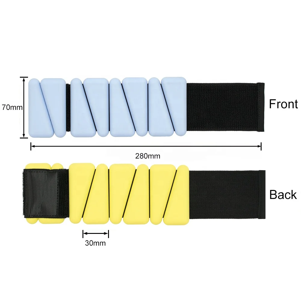 Wearable Fitness Adjustable customs Silicone Weight Loss Wristband Wrist Ankle Bangles Bracelets with Weight