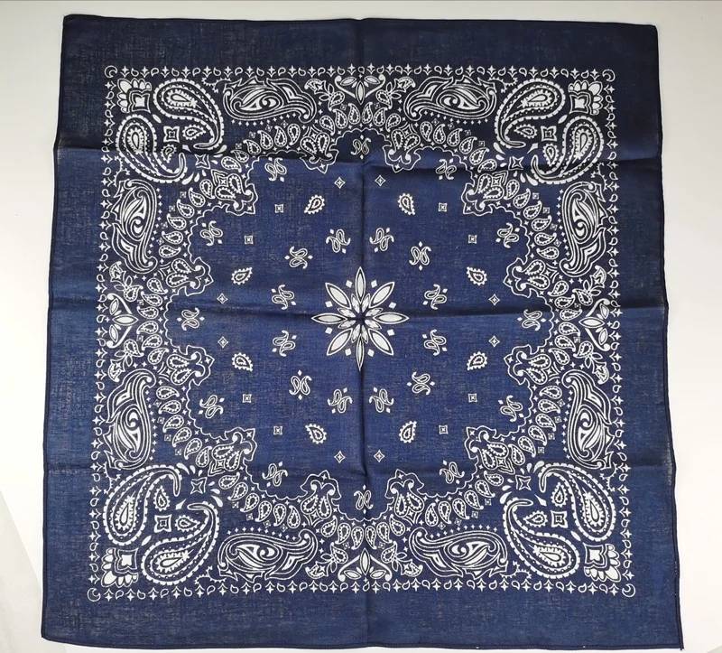 Custom Cotton Printed Paisley Bandana bibs/Dog Bandana