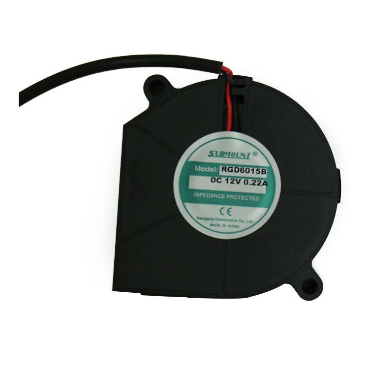60x60x15 мм шариковый тип подшипника Электрический низкий уровень шума 12 вольт DC вентилятор охлаждения