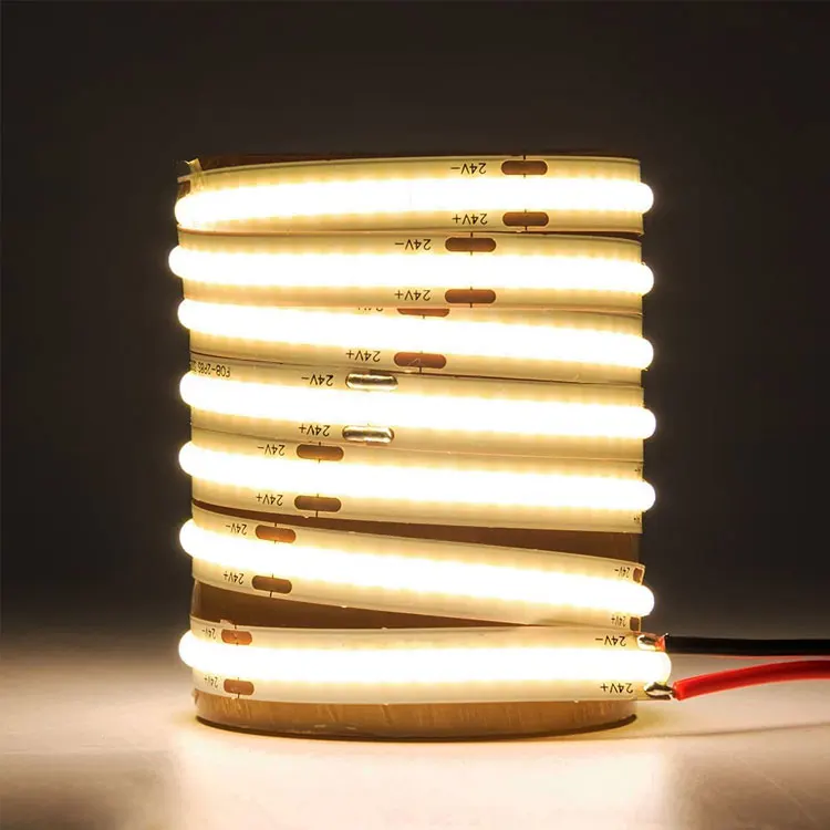Dream Color COB RGB Led light strip 24V RGB COB Led Strips  Waterproof IP20 IP67 IP68 COB LED lights