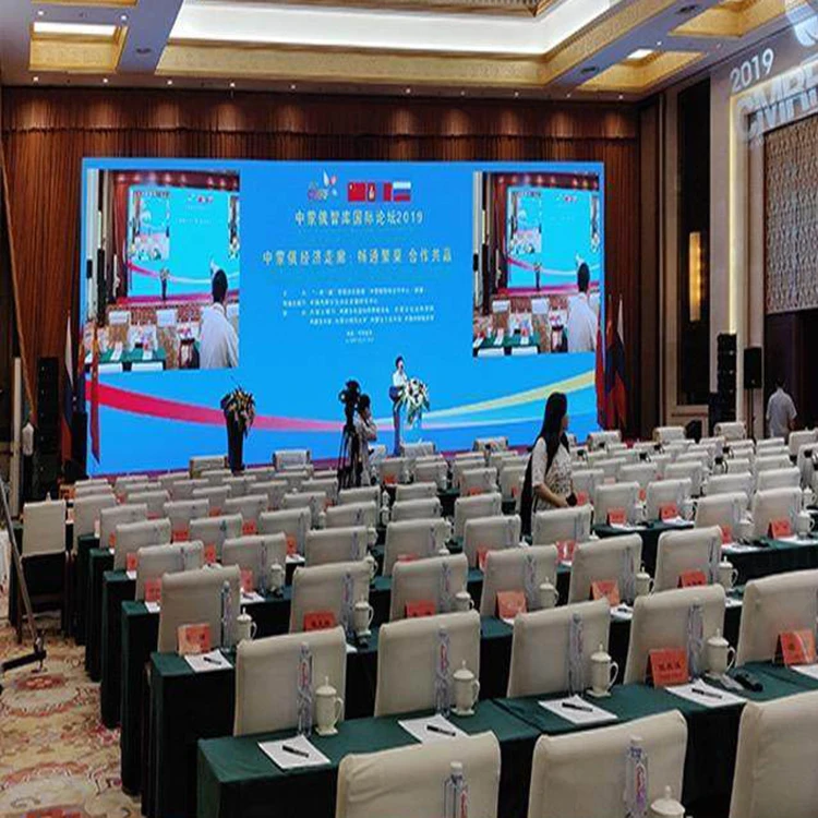 Shenzhen Technology Full Color HD LED Indoor Display Screen P3 Led Video Panel Big Screen Advertising Player