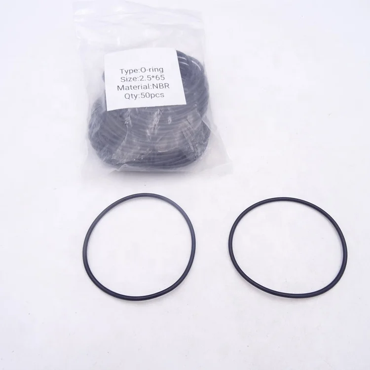 2.5x65 NBR China manufacture o rings Nitrile rubber