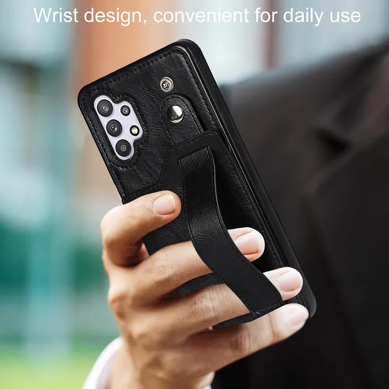 Wallet Luxury Phone Case for Samsung Galaxy A52 A32 A72 A82 A22 S21 S20 Plus Note 20 Ultra S21 FE 5G PU Leather Card Holder