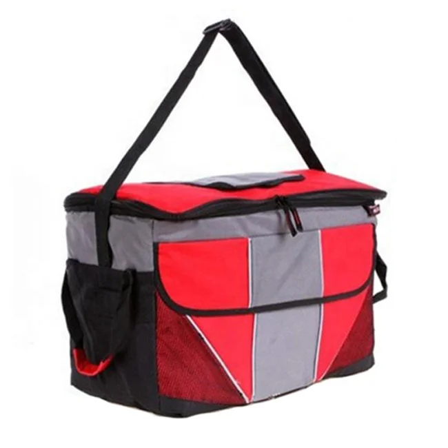 OEM Logo 600d Polyester Fabric Collapsible Igloo Lunch Cooler Bag Thermal Wholesale