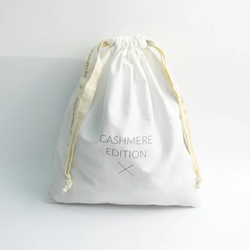Top Quality New Design Mini Jewelry Bag Small Cotton Linen Bag Custom Jewelry Linen Bag