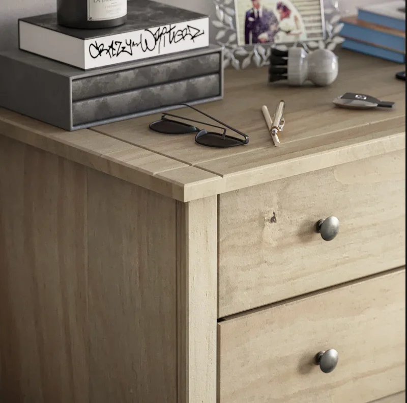 Wholesale Customized Good Quality Pine Bedroom Table Chest Of Drawers Product