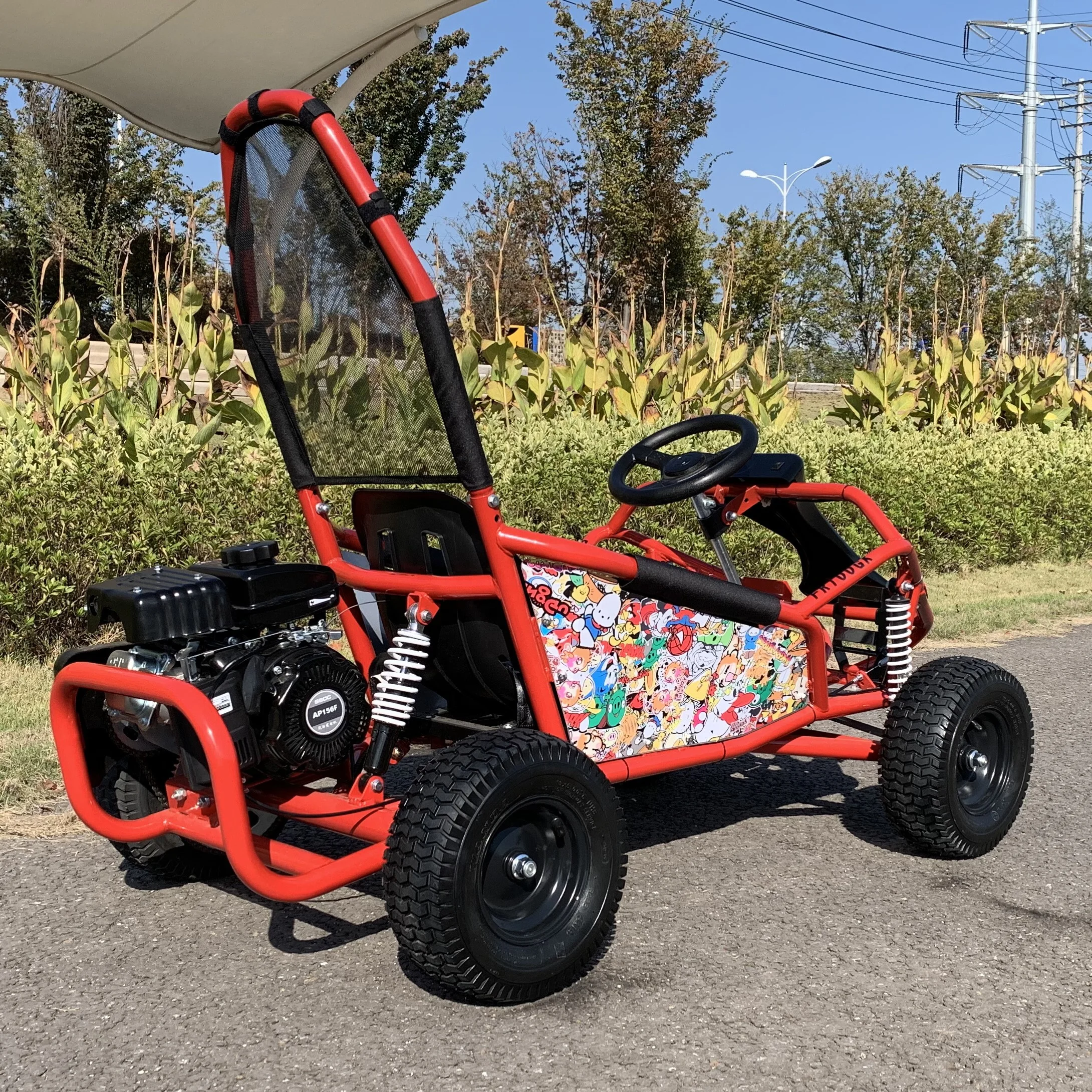 FunRun 98cc gasoline mini go-kart for kids