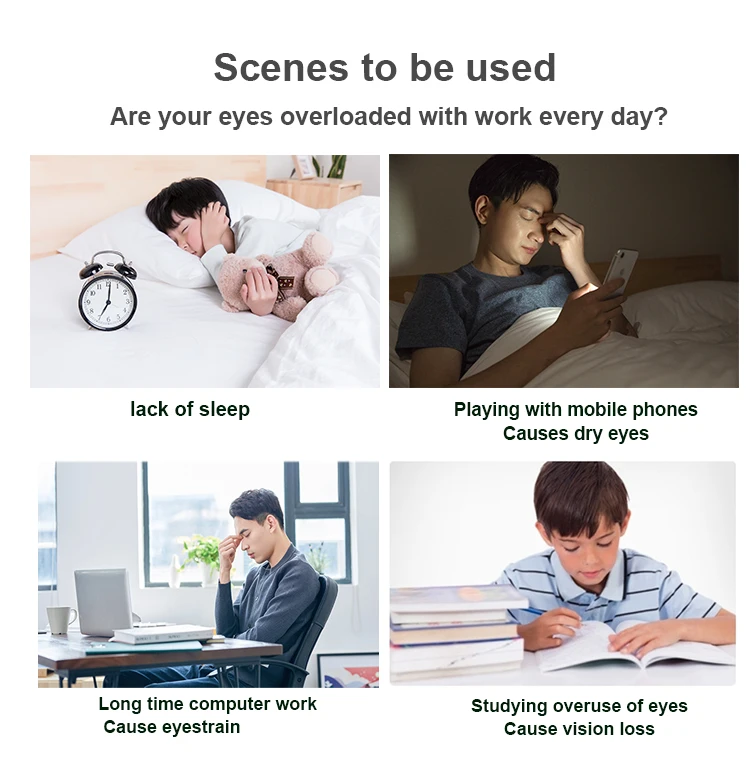 Одноразовые теплые маски с горячим нагревом сжимающие патчи СТРИМ маска для глаз с паром