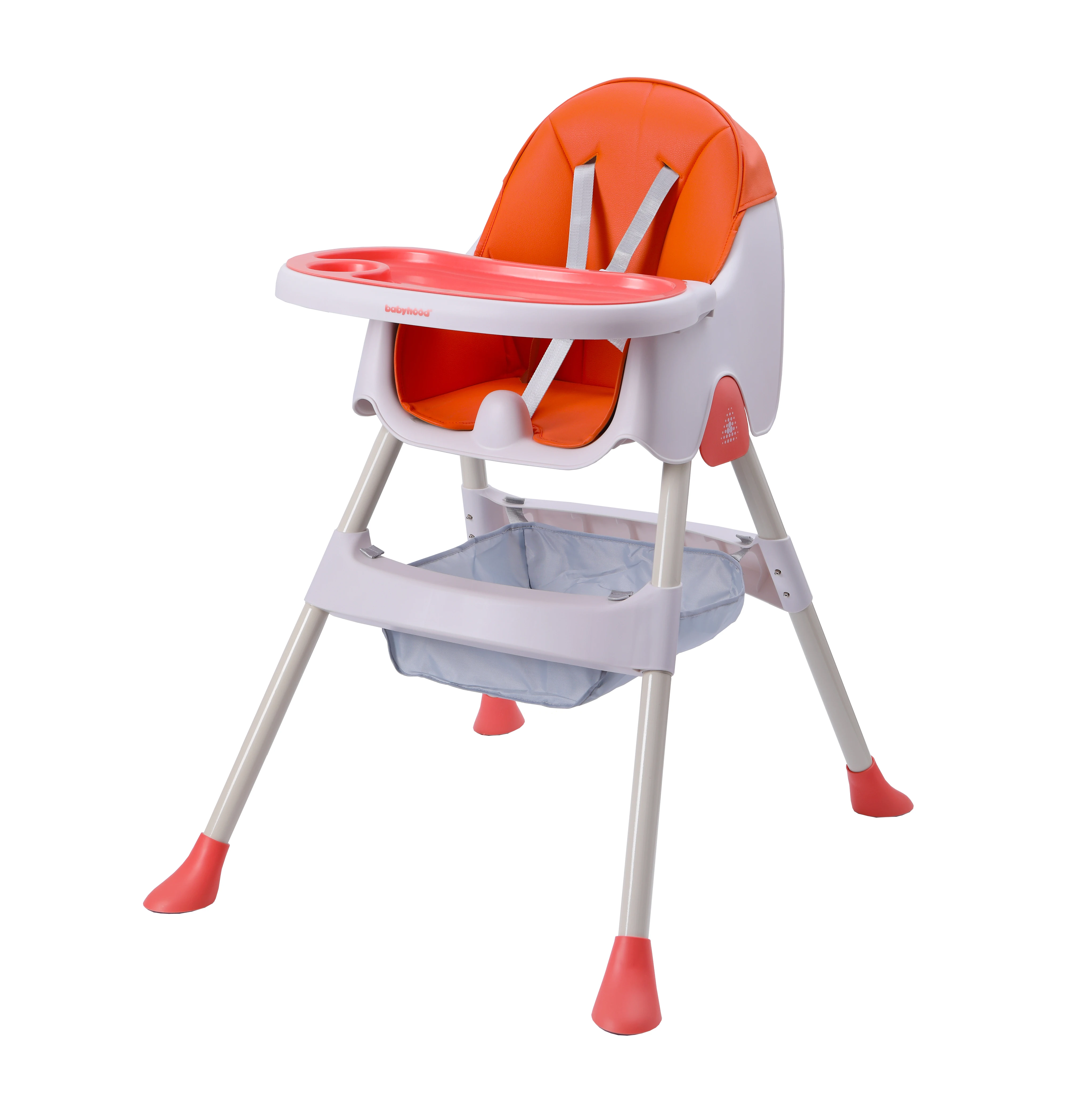 
HighChair baby Seat - Baby Toddler Booster Seat Eating Chair Seat Cushion, Locking Safety Belt, Detachable Food Tray 