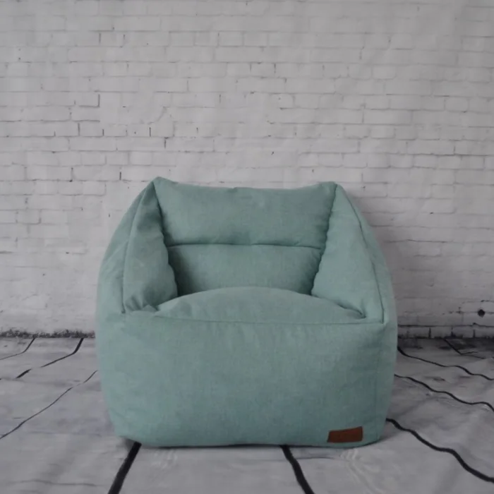 indoor trapezoid armchair bean bag sofa
