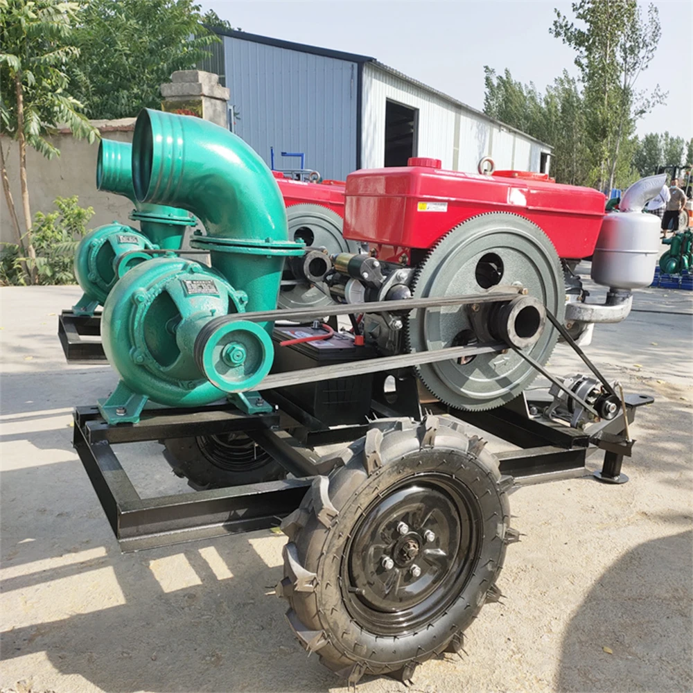 High Flow 12hp 15hp 35hp Diesel Big Flow Agricultural Irrigation Pump