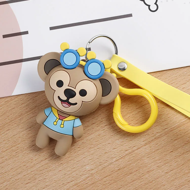 PVC Anime Toy Keychain Custom Charater 3d PVC Model Keychain