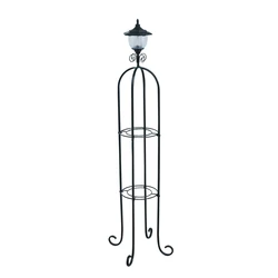 Wholesale Customized Good Quality Solar Planter Stand, Solar Planter Basket