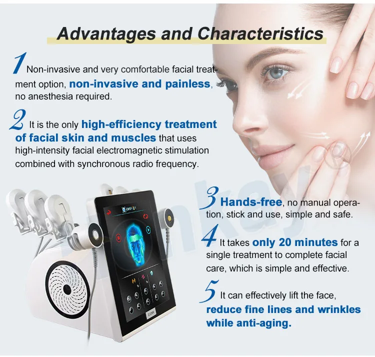 Beauty Equipment EMS microcurrent massage equipment facial machine face smooth beauty device