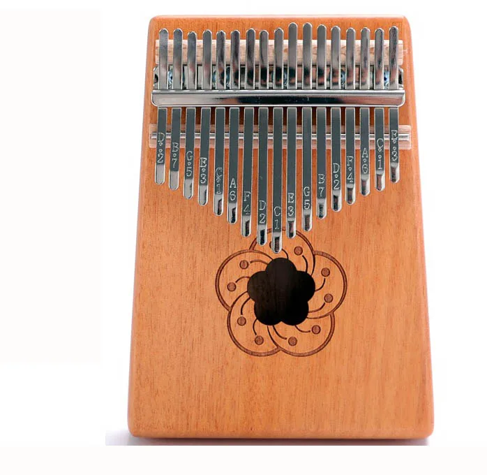 Kalimba 21 Keys Finger Piano with Tune Hammer and Music Books Set Wood Thumb Piano Music Gifts for Music Lovers